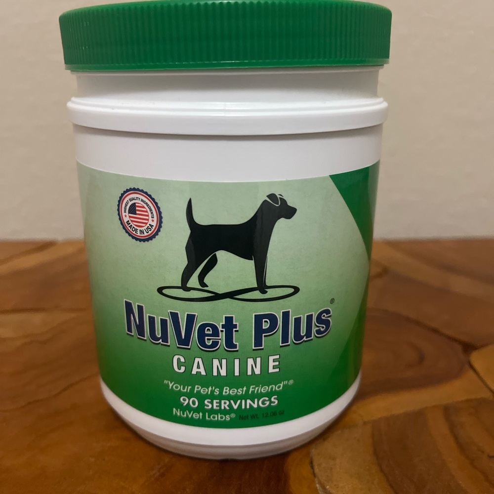 🆕 NuVet Plus® K-9 Powder - Immune System Builder for Canine / 90 servings
